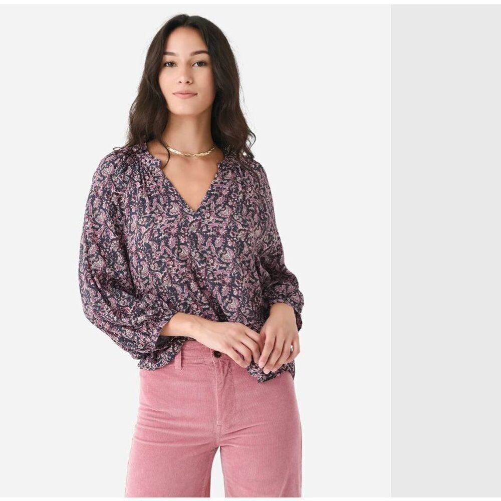 Faherty Portia Top size small petite